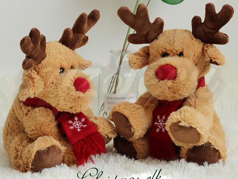 Christmas elk doll