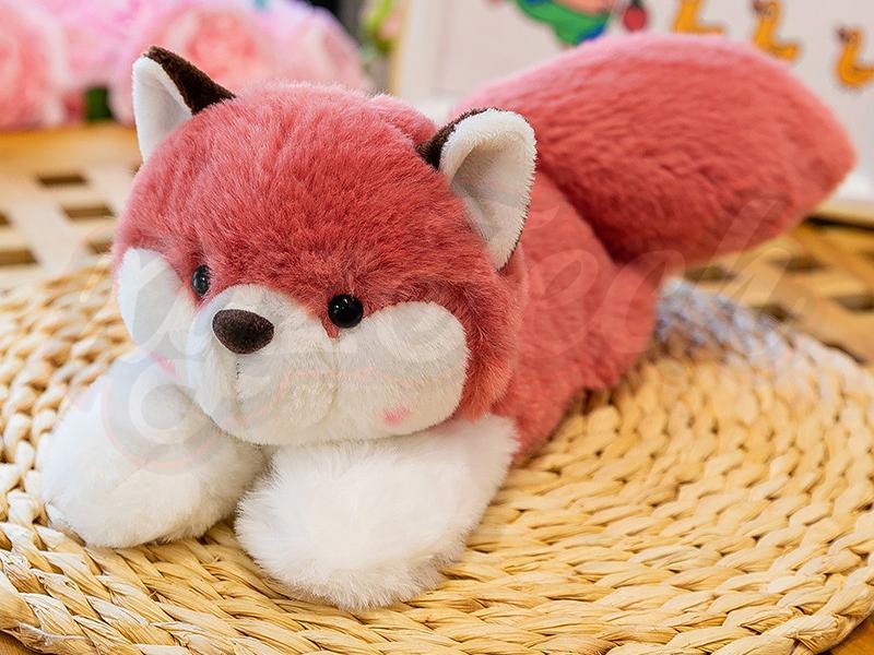 Animal patting bracelet plush fox