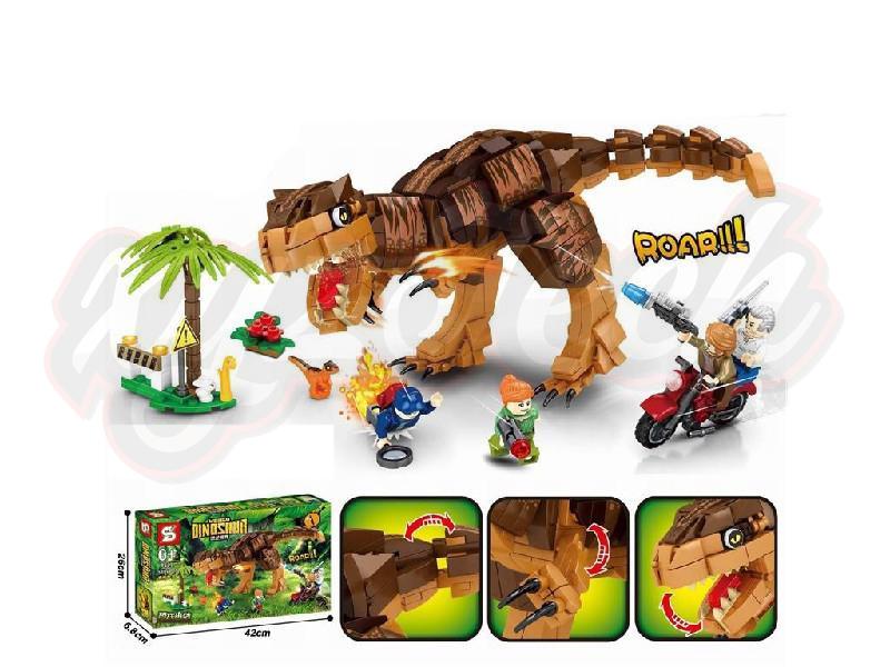 Dinosaur world T-rex/589pcs