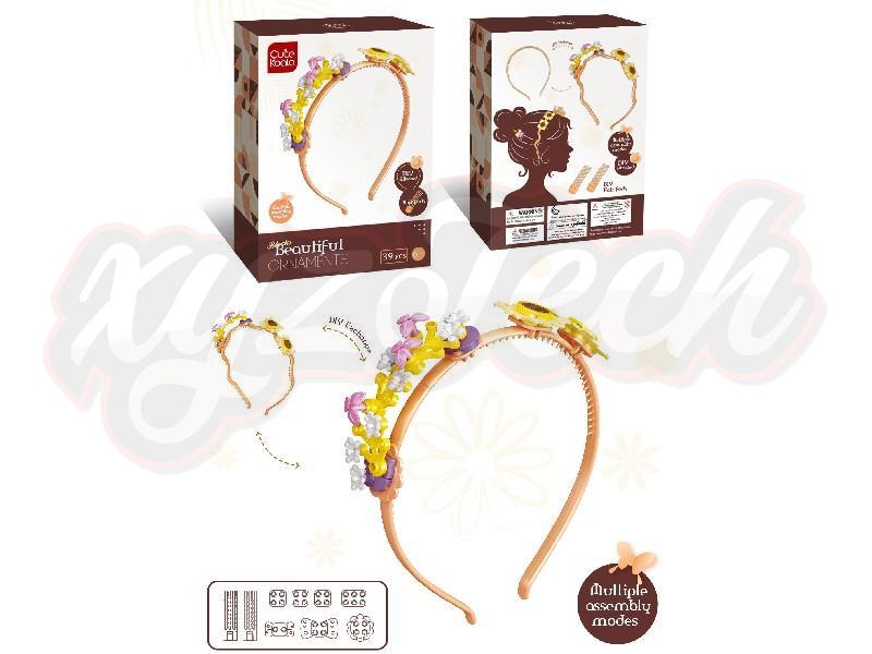 Girls Hair Hoop Accessories (Flower Series - Sunflower) 39PCS