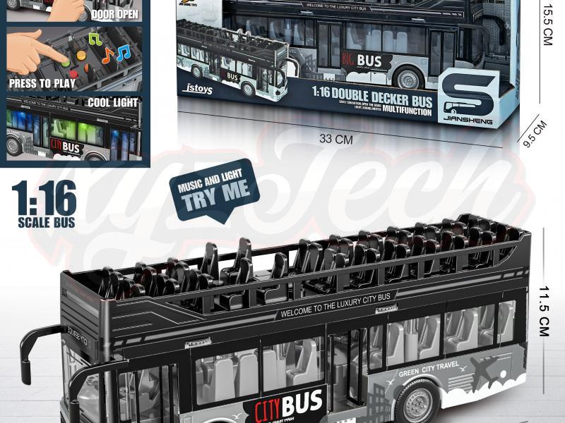 Inertia City double-decker open-air bus