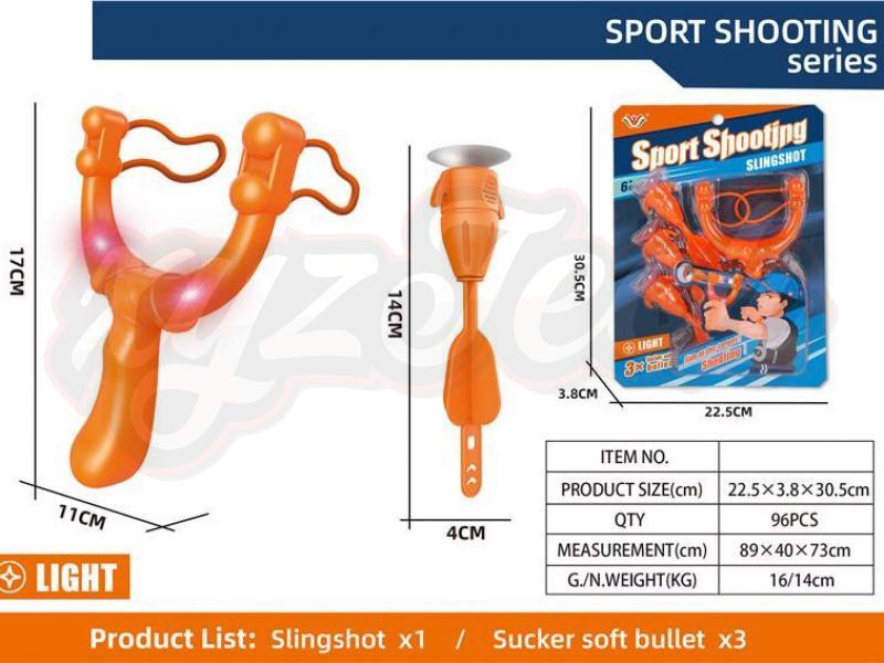 Light dart slingshot