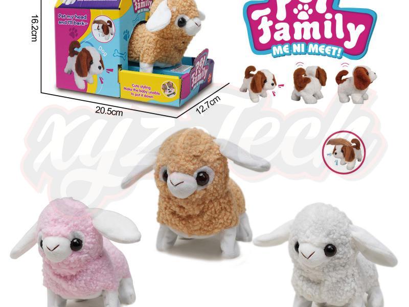 Electric plush walking sheep