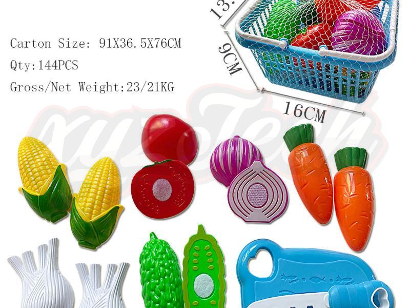 Handheld basket can cut vegetables