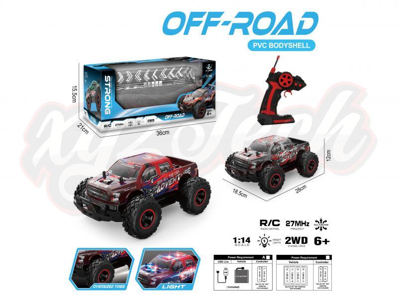 1:14 R/C CAR WITH LIGHT