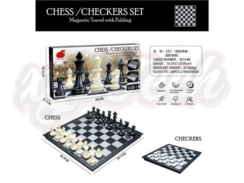 Fold Magnetic Chess/Checkers