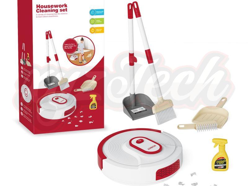 Simulated electric light sweeping machine cleaning kit 