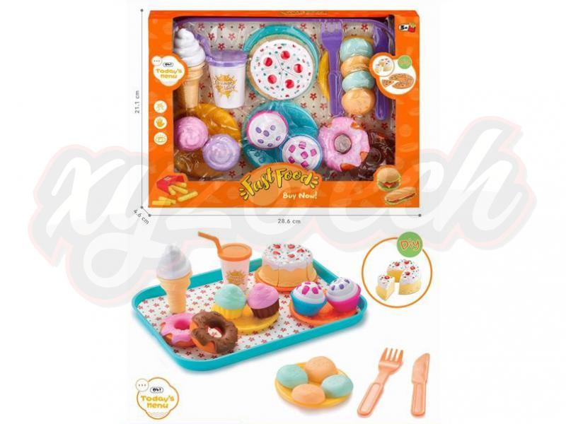 Dessert food set