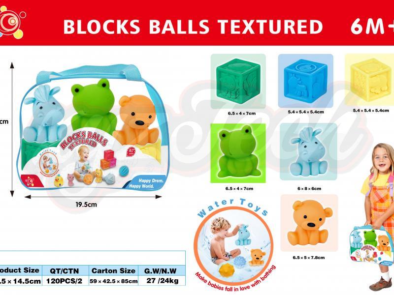 Soft glue building block animal