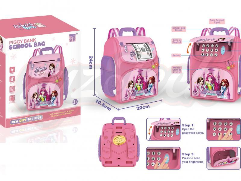 Cartoon Princess Bag piggy bank.