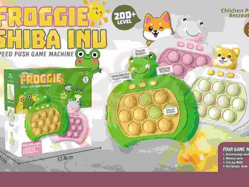 Frog Chai Dog Quick Push Game Machine (200)