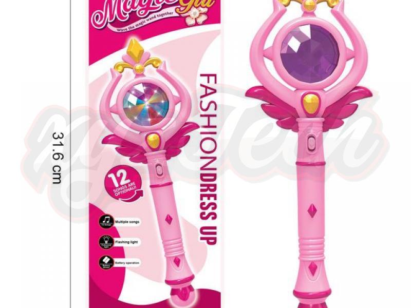 (Pink) Music Light Magic wand