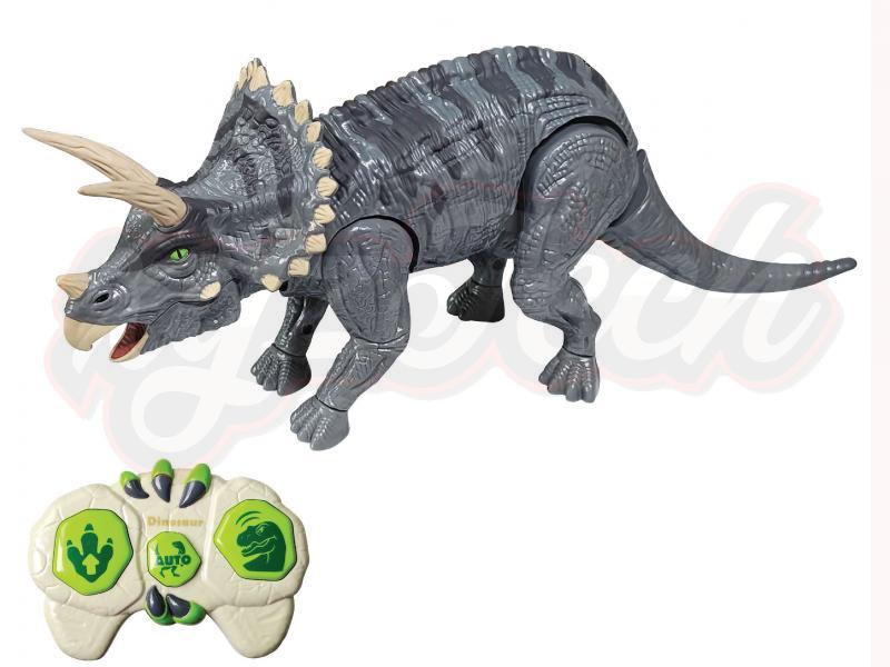 2.4G remote control Triceratops/Remote control electric simulation dinosaur		