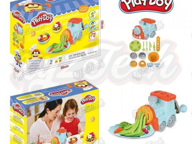 Colored Clay Train Noodle Maker Suit