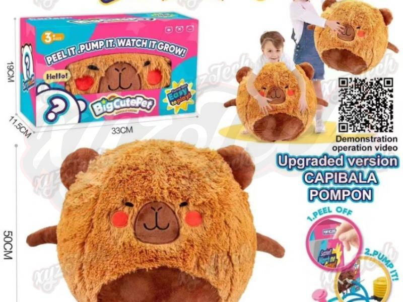 Capybara plush ball