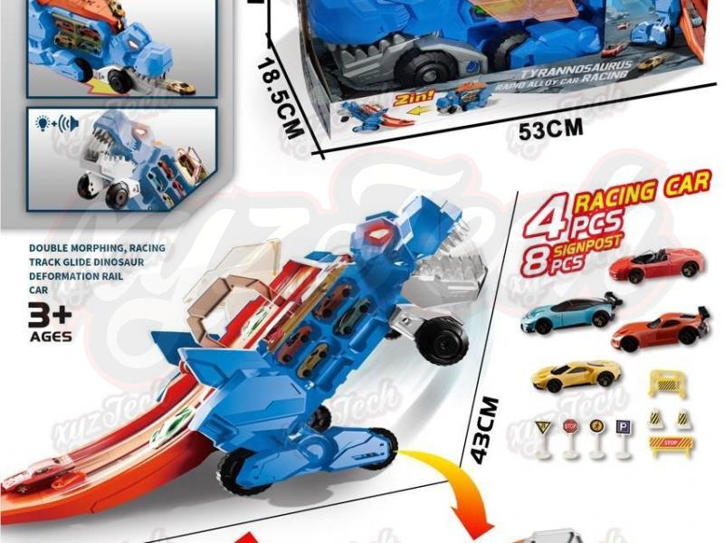 Dinosaur container storage truck