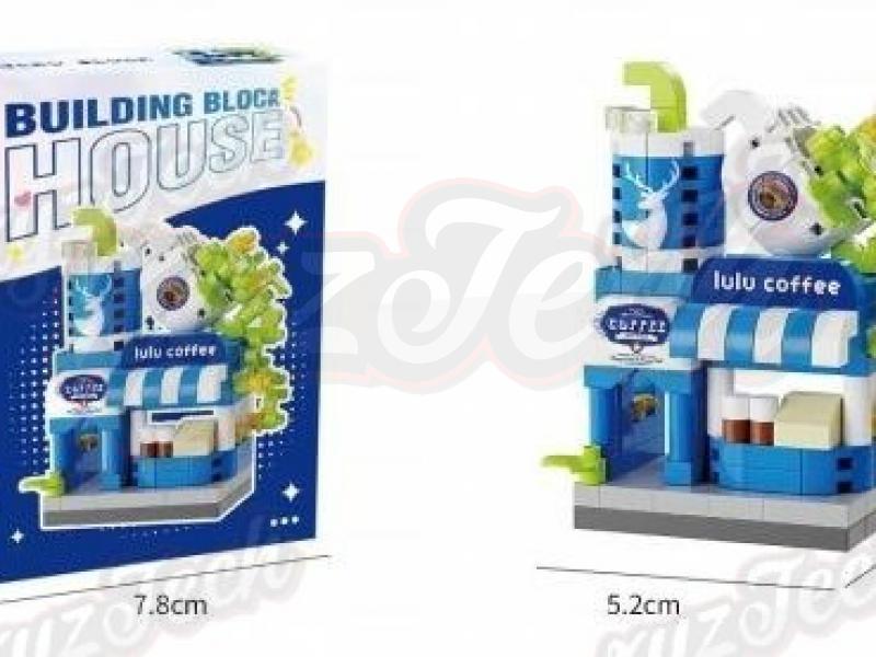 Coffee shop building blocks -173PCS		