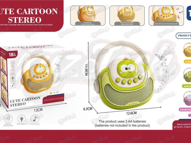 Multi-function recorder radio baby toy 3 mixed with music