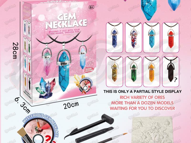 Gemstone necklace